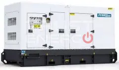 Дизельный генератор PowerLink GMS250CLS В кожухе с АВР