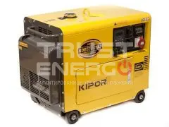 Дизельный генератор Kipor KDE6700TA3 с АВР В кожухе Yanmar KM186FA trustenergo.ru