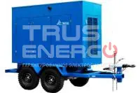 Дизельный генератор ТСС АД-300С-Т400-1РМ5 ПРОФ на прицепе
